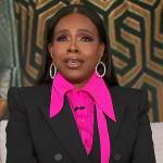 Sheryl Lee Ralph’s neon pink blouse on The Talk