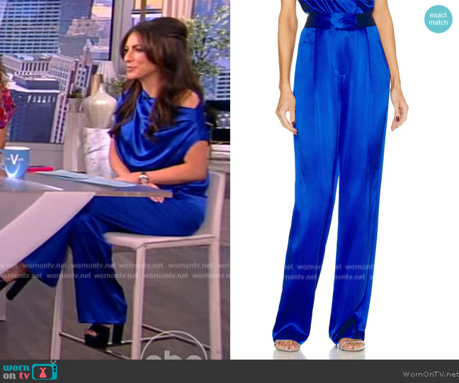  Wide Leg Trouser The Sei worn by Alyssa Farah Griffin on The View