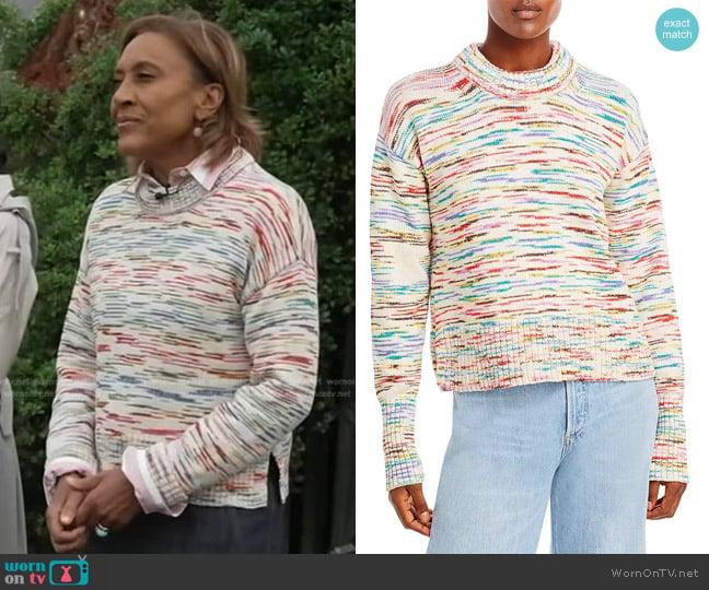 Veronica Beard Gerona Sweater worn by Robin Roberts on Good Morning America