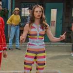 Victoria’s striped pants on Bunkd