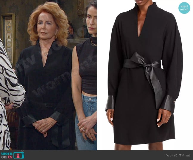 Vince Long Sleeve Recycled Wool Blend Dress worn by Maggie Horton (Suzanne Rogers) on Days of our Lives