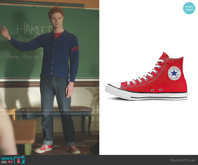 Converse Chuck Taylor All Star Hi Top Sneaker worn by Nicholas Barasch (Nicholas Barasch) on Riverdale