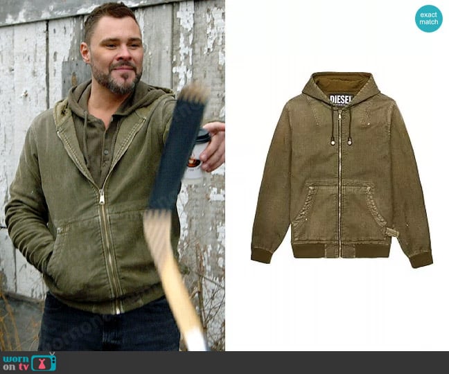 Diesel J-Nigel Jacket worn by Adam Ruzek (Patrick John Flueger) on Chicago PD