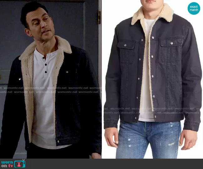 Faherty Timberline Jacket worn by Max (Cheyenne Jackson) on Call Me Kat