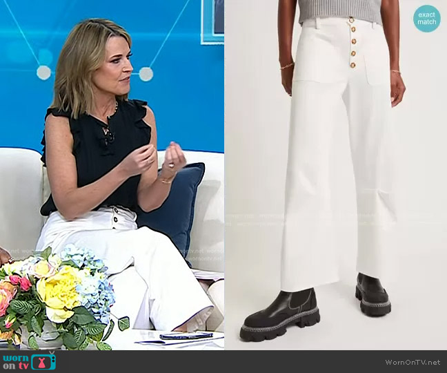 G. Label Tyler Utility Pants worn by Savannah Guthrie on Today