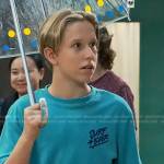 Jake’s blue Surf 4Ever tee on Bunkd