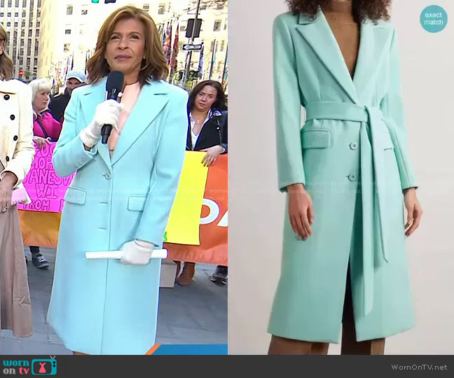 Alice + Olivia Joelle Coat worn by Hoda Kotb on Today