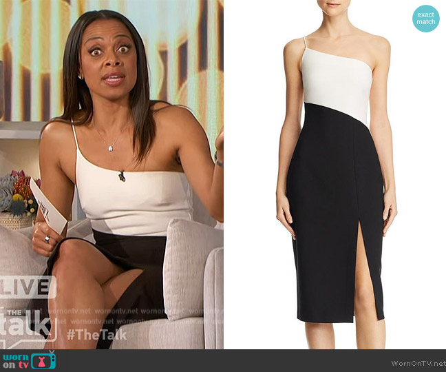 Likely Cassidy Dress worn by Nischelle Turner on The Talk
