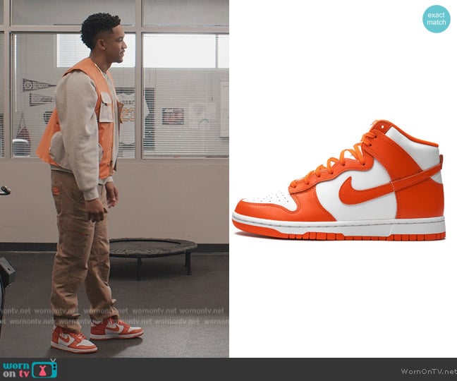 Dunk High by Nike worn by Damon (Peyton Alex Smith) on All American Homecoming