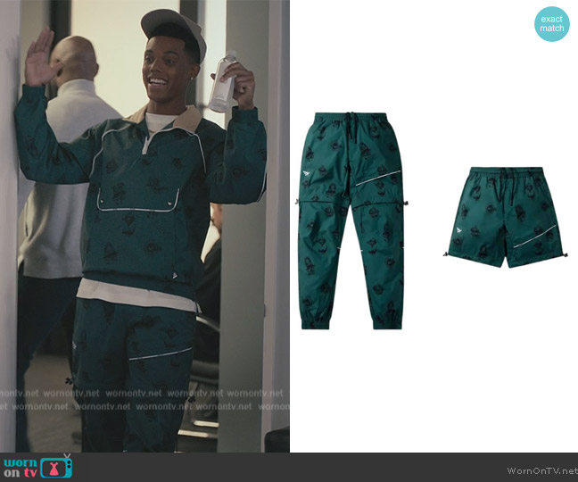Paper Planes PFC Convertible Pants worn by Will Smith (Jabari Banks) on Bel-Air