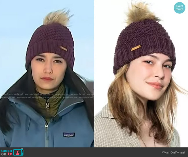 Sweet Turns Lexington Beanie worn by Emilie Ikeda on Today