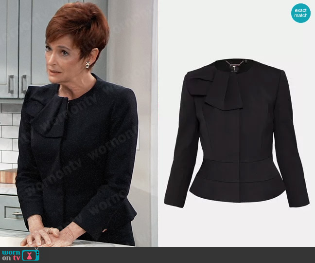 Ted Baker Rayal Jacket worn by Diane Miller (Carolyn Hennesy) on General Hospital