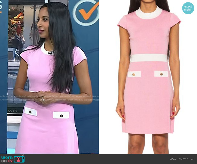 Alexia Admor Alaska Mini Fit and Flare Dress worn by Dr. Roshini Rajapaksa on Today