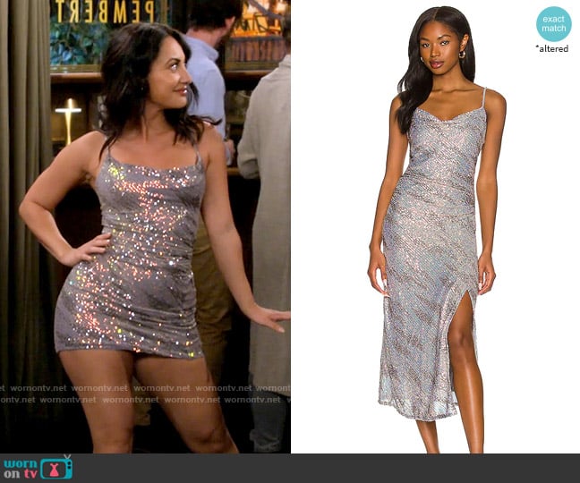 ASTR The Label Hollywood Dress worn by Valentina (Francia Raisa) on How I Met Your Father