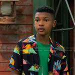 Bill’s black desert print shirt on Bunkd