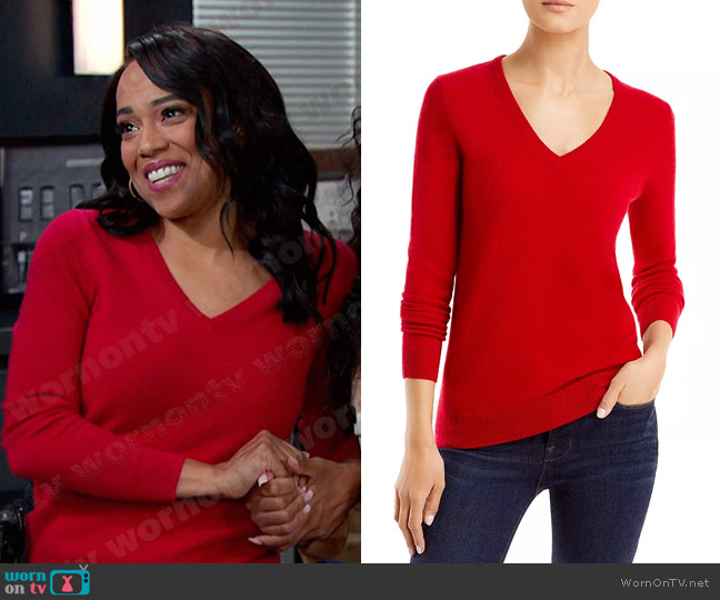 Sweater worn by Jada Hunter (Elia Cantu) on Days of our Lives
