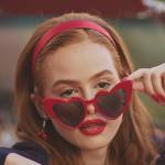 Cheryl’s red heart sunglasses on Riverdale