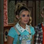 Destiny’s patchwork overalls on Bunkd