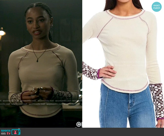 Free People She's Reversible Top worn by Natalie Lane Irons (Tayler Buck) on Superman and Lois