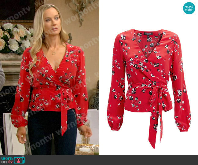 Intermix Devon Top worn by Donna Logan (Jennifer Gareis) on The Bold and the Beautiful