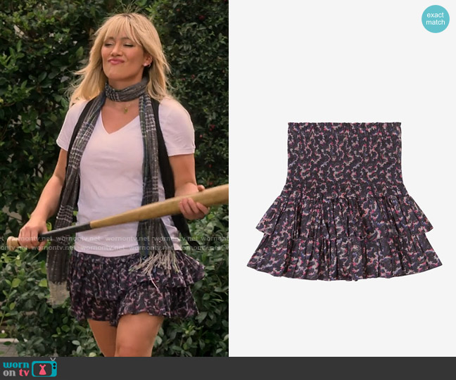 Etoile Isabel Marant Naomi Skirt worn by Sophie (Hilary Duff) on How I Met Your Father