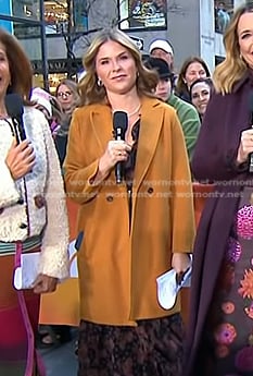 Jenna's camel coat on Today