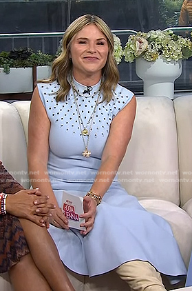 Jenna's light blue eyelet dress on Today