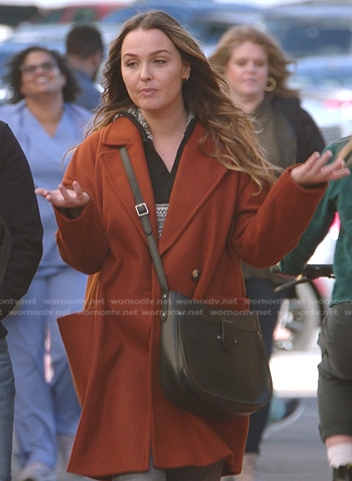 Jo's brown coat on Greys Anatomy