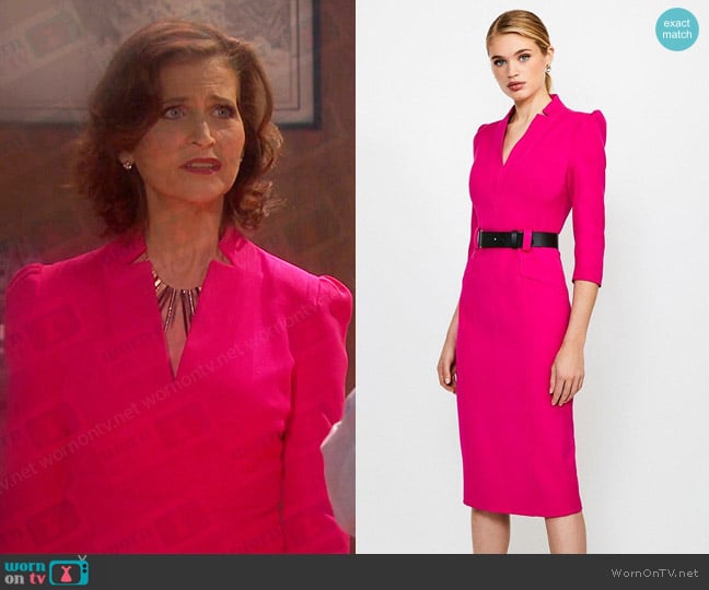 Karen Millen Forever Dress worn by Megan Hathaway (Miranda Wilson) on Days of our Lives