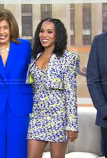 Kerry Washington’s tweed mini dress and jacket on Today