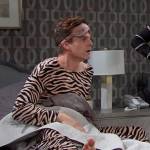 Leo’s animal print pajamas on Days of our Lives