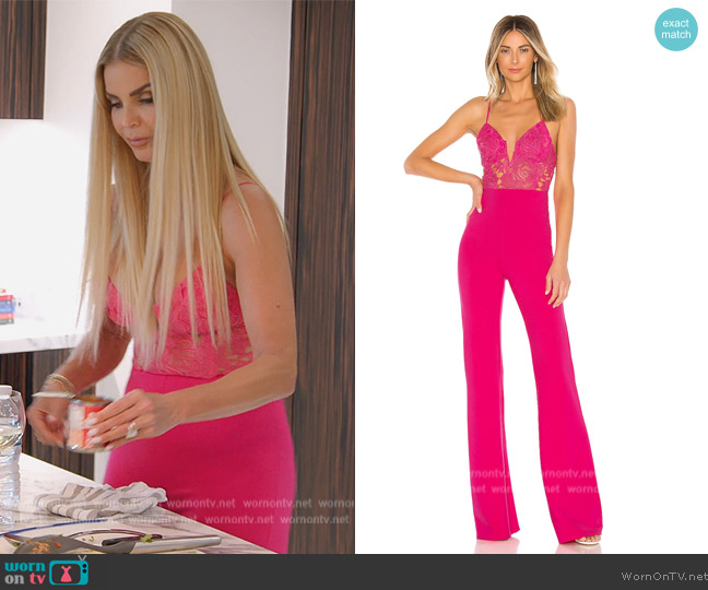 Lovers and Friends Roxy Jumpsuit worn by Alexia Echevarria (Alexia Echevarria) on The Real Housewives of Miami