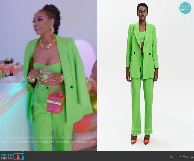 Marcell Von Berlin Oversized Blazer worn by Guerdy Abraira (Guerdy Abraira) on The Real Housewives of Miami