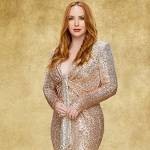 Mariah’s ombre sequin gown on The Young and the Restless