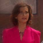 Megan’s pink v-neck dress on Days of our Lives