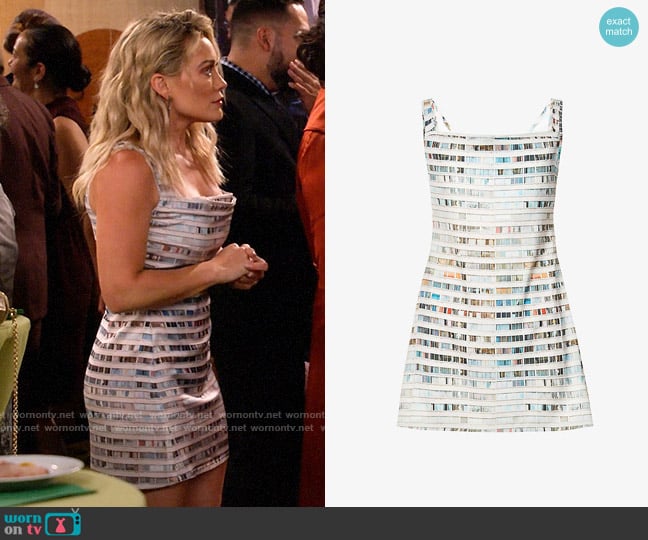 Miaou Ginger Dress in Facade worn by Sophie (Hilary Duff) on How I Met Your Father