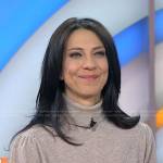 Dr. Natalie Azar’s beige turtleneck sweater on Today