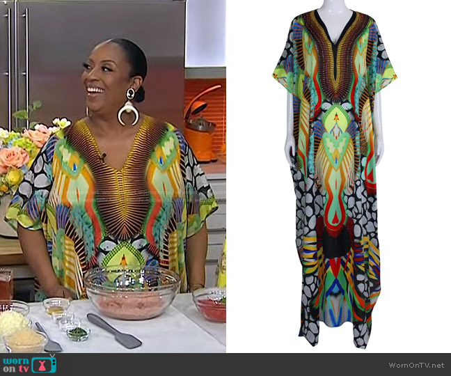 Caftan Dress worn by Melba Wilson on Today worn by Melba Wilson on Today