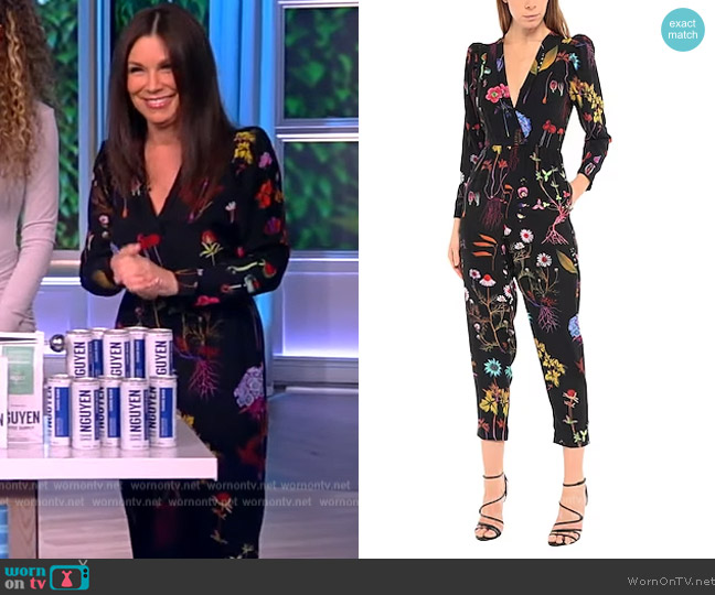 Stella McCartney Floral Jumpsuit worn by Gretta Monahan on The View