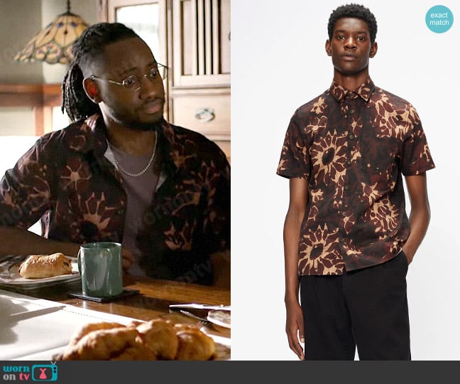 Ted Baker Ufroze Shirt worn by Chester Phineas Runk (Brandon McKnight) on The Flash