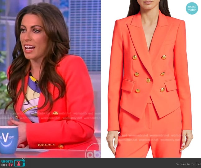 Veronica Beard Diego Dickey Jacket worn by Alyssa Farah Griffin on The View