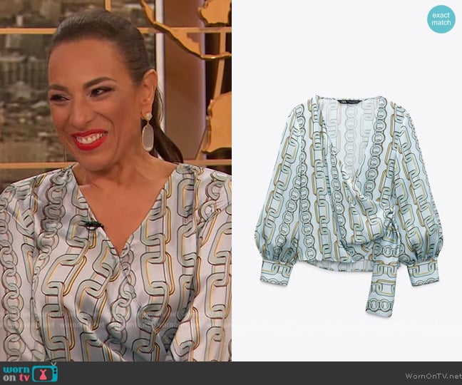  worn by Michelle Miller on The Drew Barrymore Show