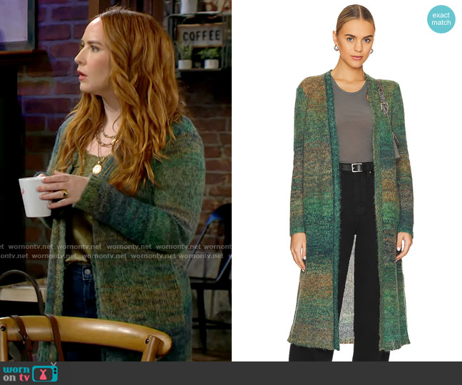 27 Miles Malibu Chaplin Duster worn by Mariah Copeland (Camryn Grimes) on The Young and the Restless