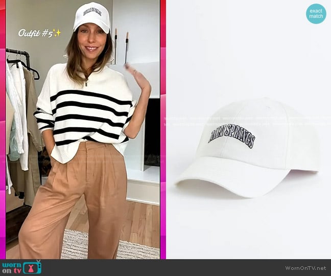 H&M Baseball Cap in Palm Springs worn by Melissa Garcia on Today