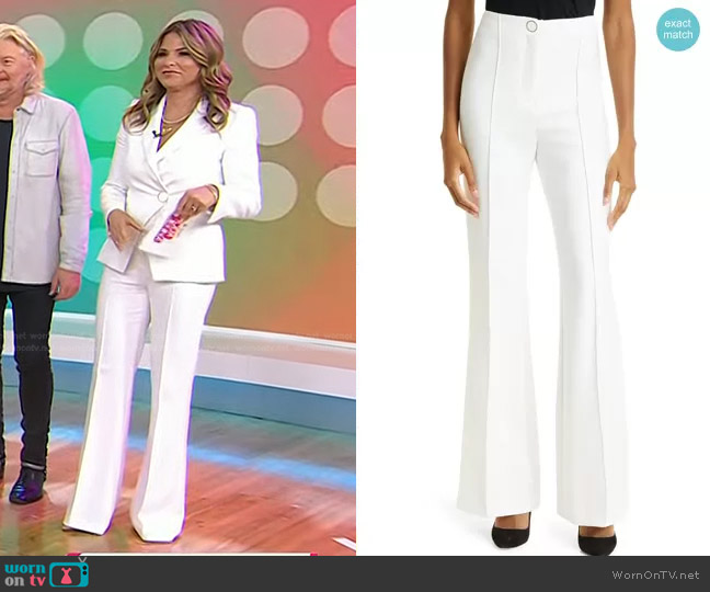 WornOnTV: Jenna’s white pant suit on Today | Jenna Bush Hager | Clothes ...