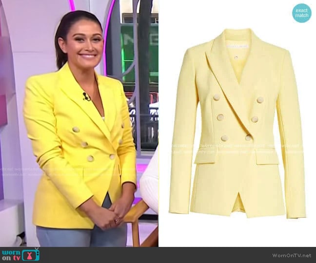 Veronica Beard Lonny Dickey Jacket worn by Ashlee Glazer on Today