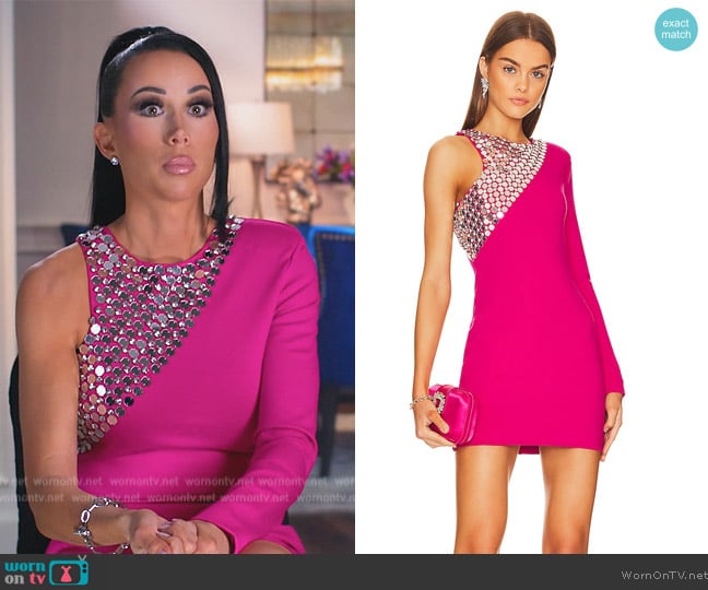 NBD Kinsley Dress worn by  on The Real Housewives of New Jersey