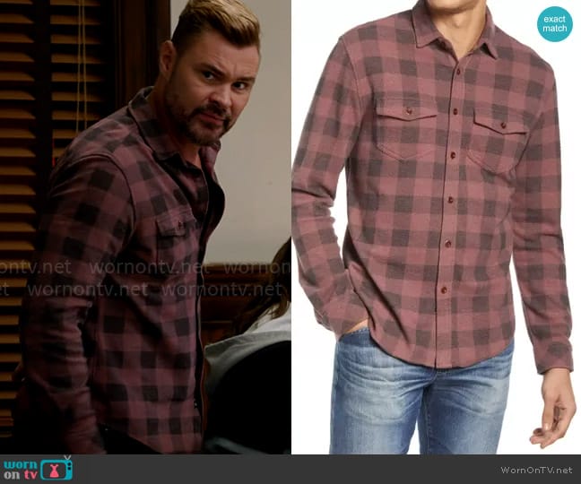 WornOnTV: Adam’s pink checked shirt on Chicago PD | Patrick John ...