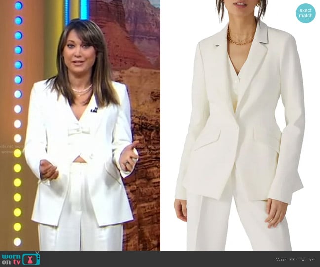 Favorite Daughter The Favorite Blazer worn by Ginger Zee on Good Morning America