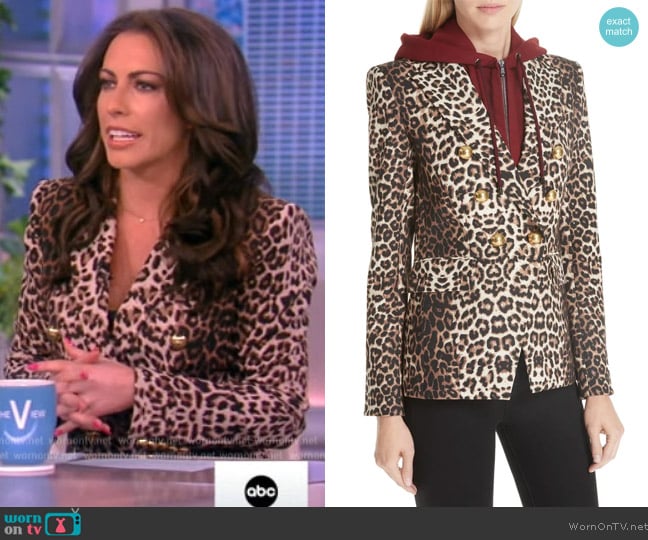 Veronica Beard Miller Dickey Jacket worn by Alyssa Farah Griffin on The View